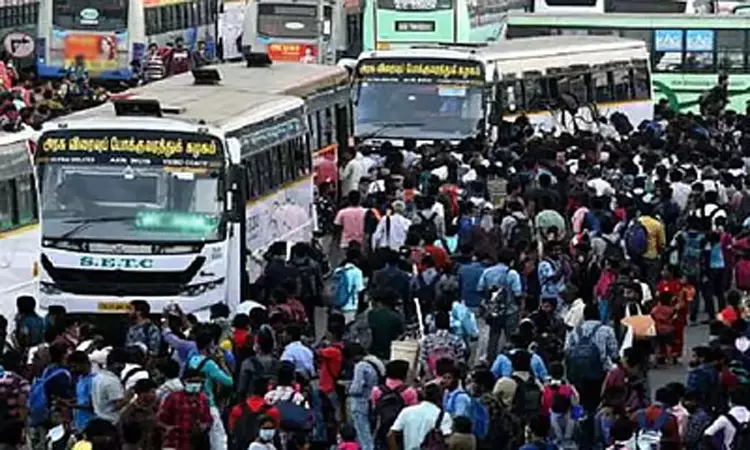 திருப்பூர் சென்னைக்கு 250 சிறப்புப் பேருந்துகள் இயக்கம்